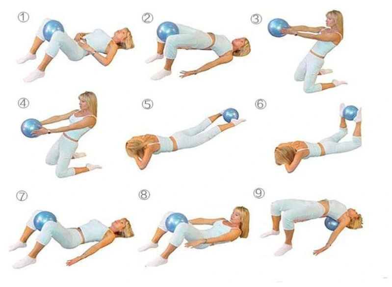 Míč na cvičení 25 cm