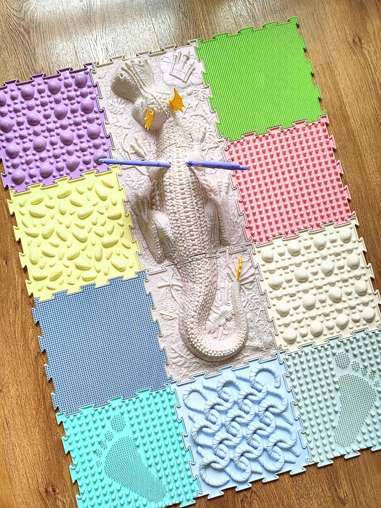 ORTODON masážní podložky PASTELOVÝ DRÁČEK